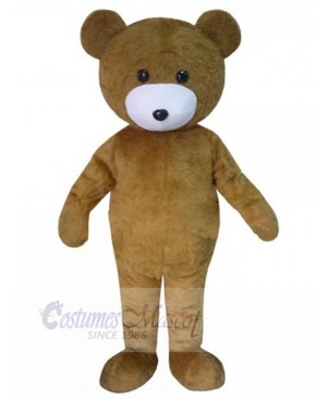 Unisex Brown Bear Mascot Costume For Adults Mascot Heads