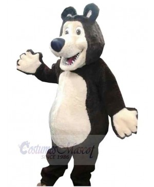 Sturdy Bear Mascot Costume Animal