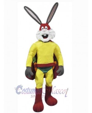 Super Red Rabbit Mascot Costume Animal