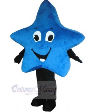 Blue Star Mascot Costume