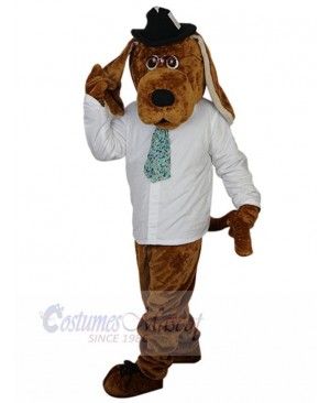 Hound Dog Adult Mascot Costume Animal