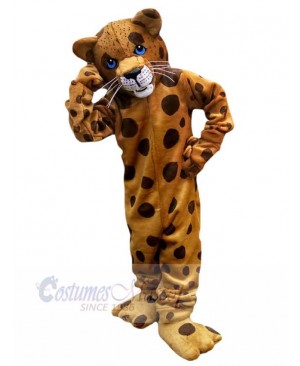Smart Leopard Mascot Costume Animal