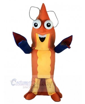 Cartoon Lobster Mascot Costume Animal