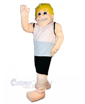 Muscle Man Mascot Costume People