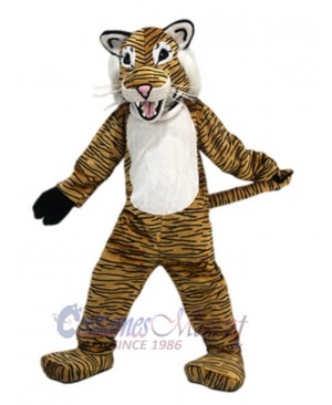 Smart Tiger Mascot Costume Animal