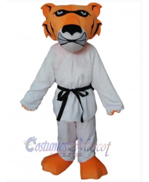 Karate Tiger Mascot Costume Animal