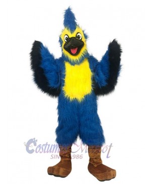 Piquant Blue Eagle Mascot Costume Animal