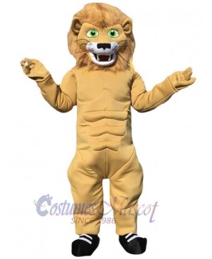 Muscular Lion Mascot Costume Animal