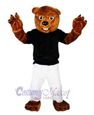 Fierce Sport Bear Mascot Costume Animal