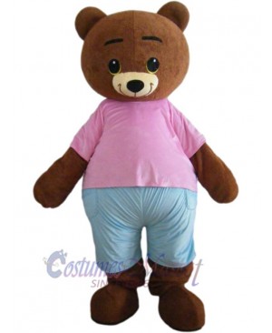 Party Bear Mascot Costume Animal