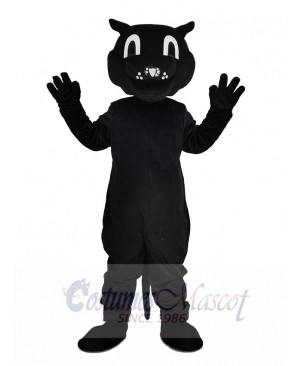 Funny Black Patrick Panther Mascot Costume Animal