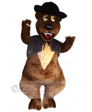 Bad-minded Wild Bear Mascot Costume Animal