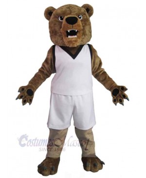 Bear in Sport Suit Mascot Costume Animal