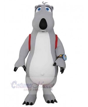 Cartoon Backkom Bear Mascot Costume Animal