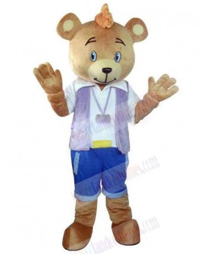 Physical Education Teacher Bear Mascot Costume Animal