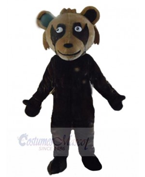 Ugly Brown Teddy Bear Mascot Costume Animal