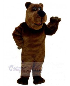 Cartoon Grizzly Bear Mascot Costume Animal