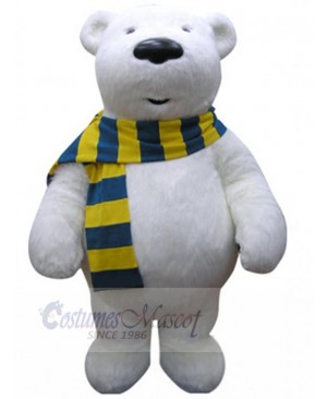 Adorkable Polar Bear Mascot Costume Animal