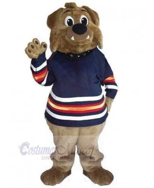 Lively Brown Bear Mascot Costume Animal