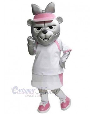 Female Grizzlies Bear Mascot Costume Animal