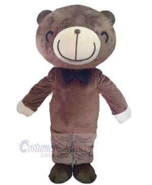 Bear with A Big Smile Mascot Costume Animal