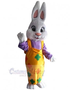 Cute Easter Bunny Girl Mascot Costume Animal