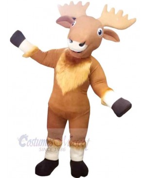 Cute Elk Mascot Costume Animal