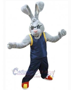 Power Rabbit Mascot Costume Animal