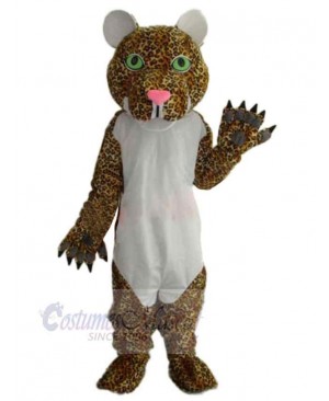 Cute Brown Cheetah Mascot Costume For Adults Mascot Heads