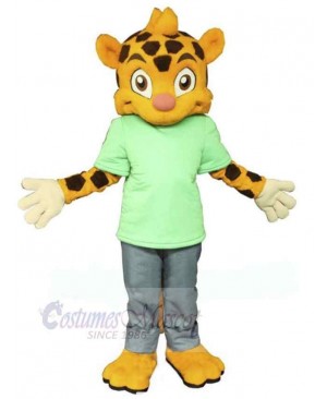 Lovely Baby Cheetah Mascot Costume For Adults Mascot Heads