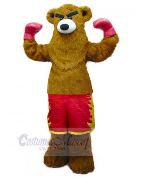 Boxing Bear Mascot Costume For Adults Mascot Heads