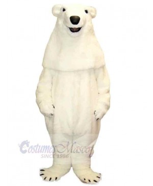 Strong Polar Bear Mascot Costume For Adults Mascot Heads