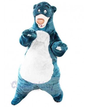 Funny Blue Bear Mascot Costume For Adults Mascot Heads