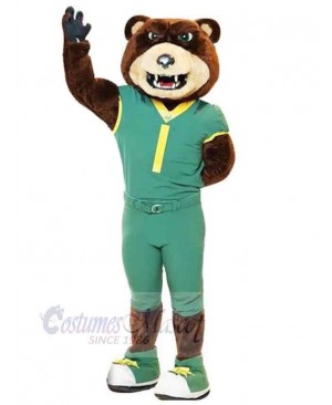 Happy Sport Bear Mascot Costume For Adults Mascot Heads