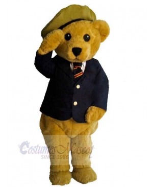 Soldier Bear Mascot Costume For Adults Mascot Heads