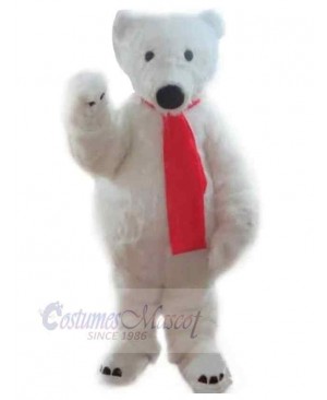 Friendly Polar Bear Mascot Costume For Adults Mascot Heads