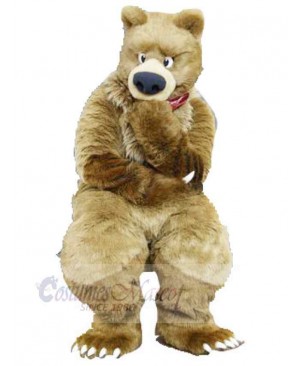 Thinker Bear Mascot Costume For Adults Mascot Heads