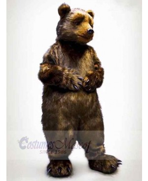 Sharp Teeth Bear Mascot Costume For Adults Mascot Heads