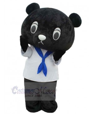 Adorable Black Bear Mascot Costume Animal