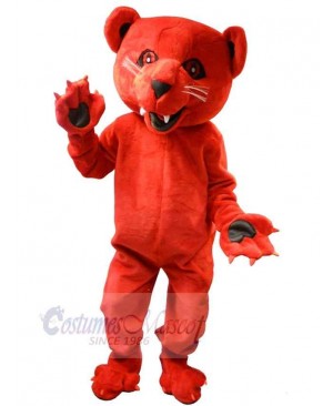 Roaring Red Bear Mascot Costume Animal
