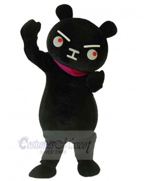 Funny Black Bear Mascot Costume Animal