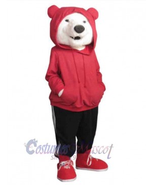 Cool Polar Bear Mascot Costume Animal