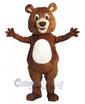 Lovely Bear Mascot Costume Animal