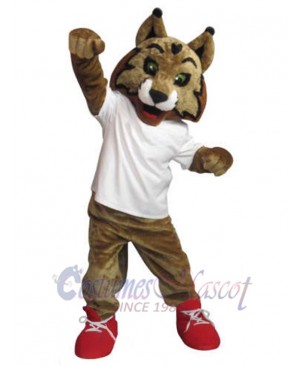 Power Wildcat Mascot Costume Animal
