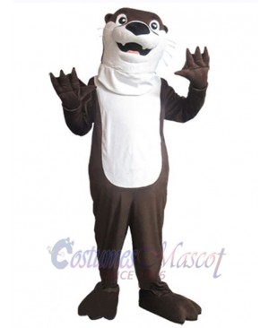 Strong Otter Mascot Costume Animal