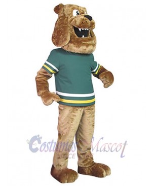 School Bulldog Dog Mascot Costume Animal