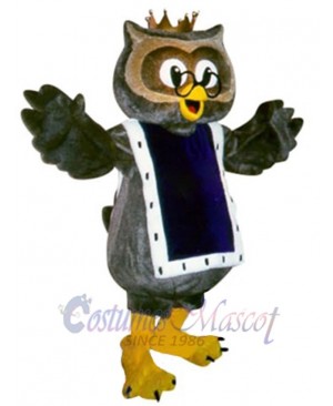 Reading Owl Mascot Costume Animal