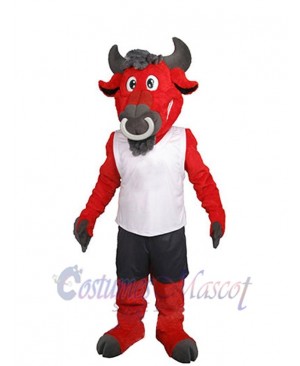 Red Bull Mascot Costume Animal