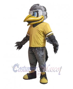 Gray Roadrunner Bird Mascot Costume Animal