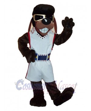 Active Dog Mascot Costume Animal